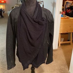 NWOT Free People drape front jacket size 10